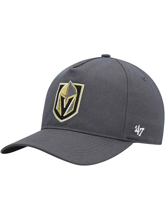 Мужская темно-серая кепка Vegas Golden Knights Primary Hitch Snapback '47 Brand — изображение 1 из 4