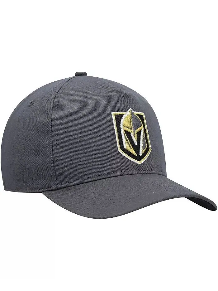 Мужская темно-серая кепка Vegas Golden Knights Primary Hitch Snapback '47 Brand — изображение 3 из 4
