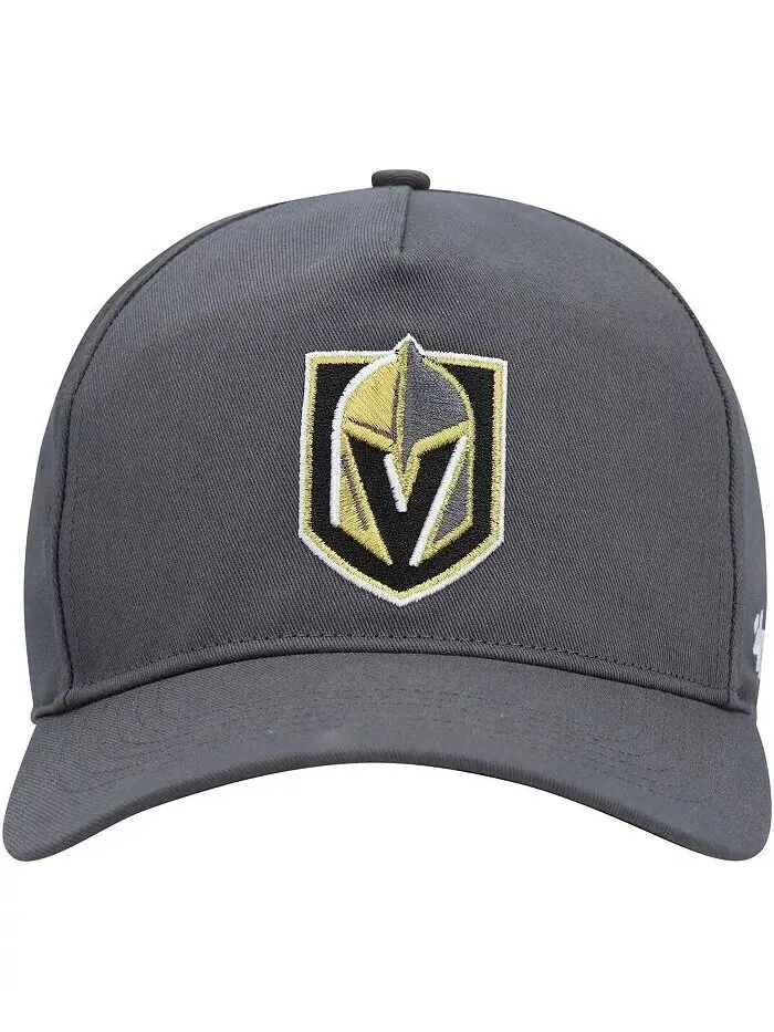 Мужская темно-серая кепка Vegas Golden Knights Primary Hitch Snapback '47 Brand — изображение 4 из 4
