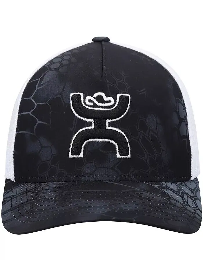 Мужская черно-белая кепка Bass Trucker Snapback Hooey — изображение 2 из 2