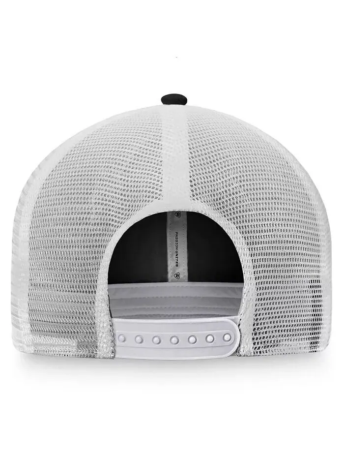 Мужская черно-белая каштановая кепка Tigers Stockpile Trucker Snapback Top Of The World — изображение 4 из 4