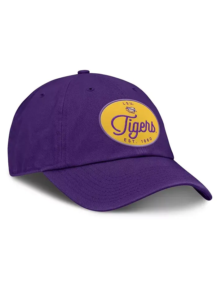 Женская фиолетовая кепка LSU Tigers Candid Adjustable Fanatics — изображение 3 из 4