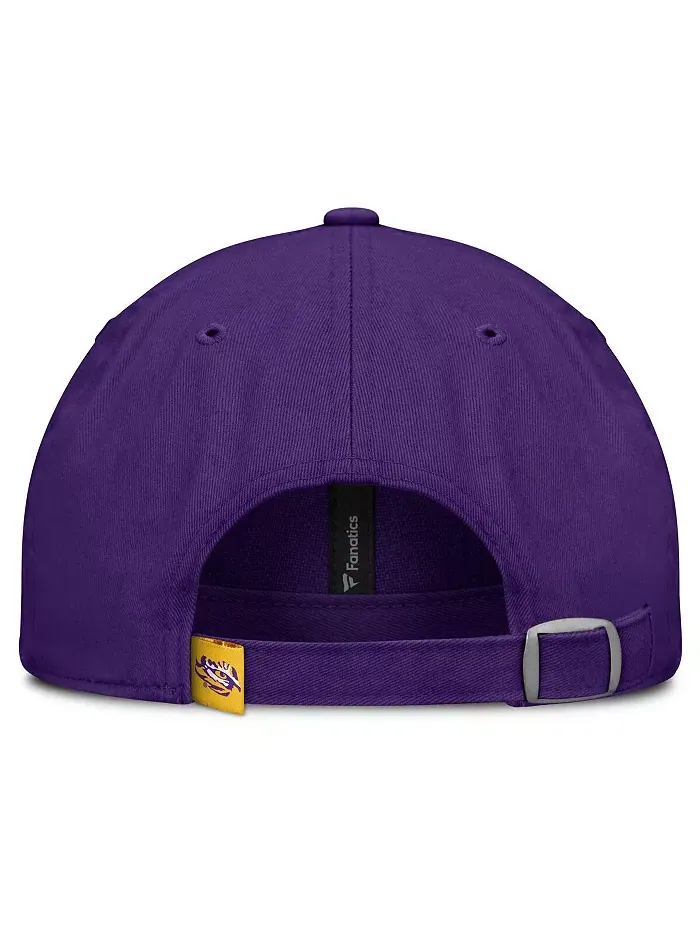 Женская фиолетовая кепка LSU Tigers Candid Adjustable Fanatics — изображение 4 из 4