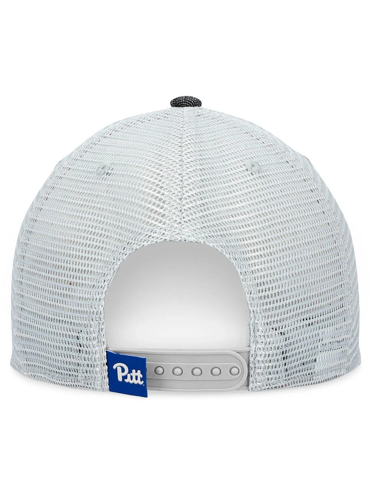 Мужская темно-серая кепка White Pitt Panthers Townhall Trucker Snapback Top of the World — изображение 4 из 4