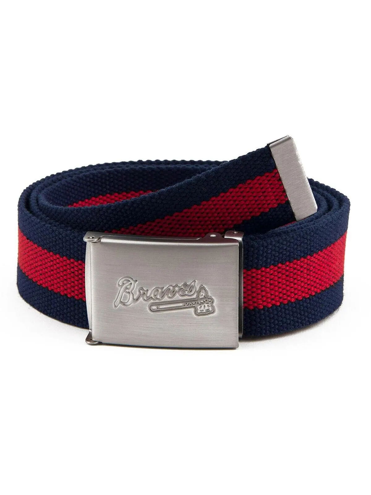 Мужской тканевый ремень Atlanta Braves Eagles Wings — изображение 1 из 1, темно-синий красный