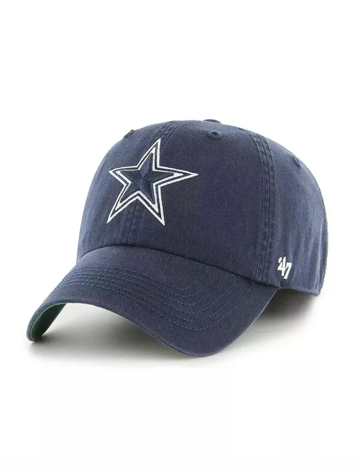 Мужская темно-синяя шляпа Dallas Cowboys Sure Shot Franchise '47 Brand — изображение 4 из 4
