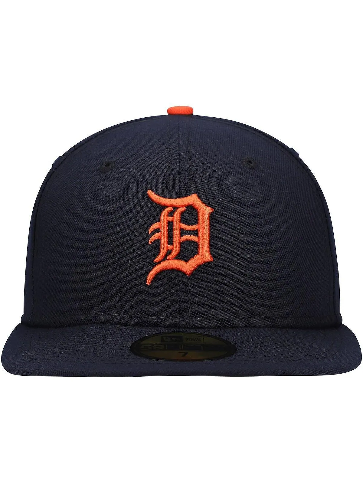 Мужская темно-синяя приталенная шляпа Detroit Tigers Authentic Collection On-Field Road 59FIFTY New — изображение 2 из 4