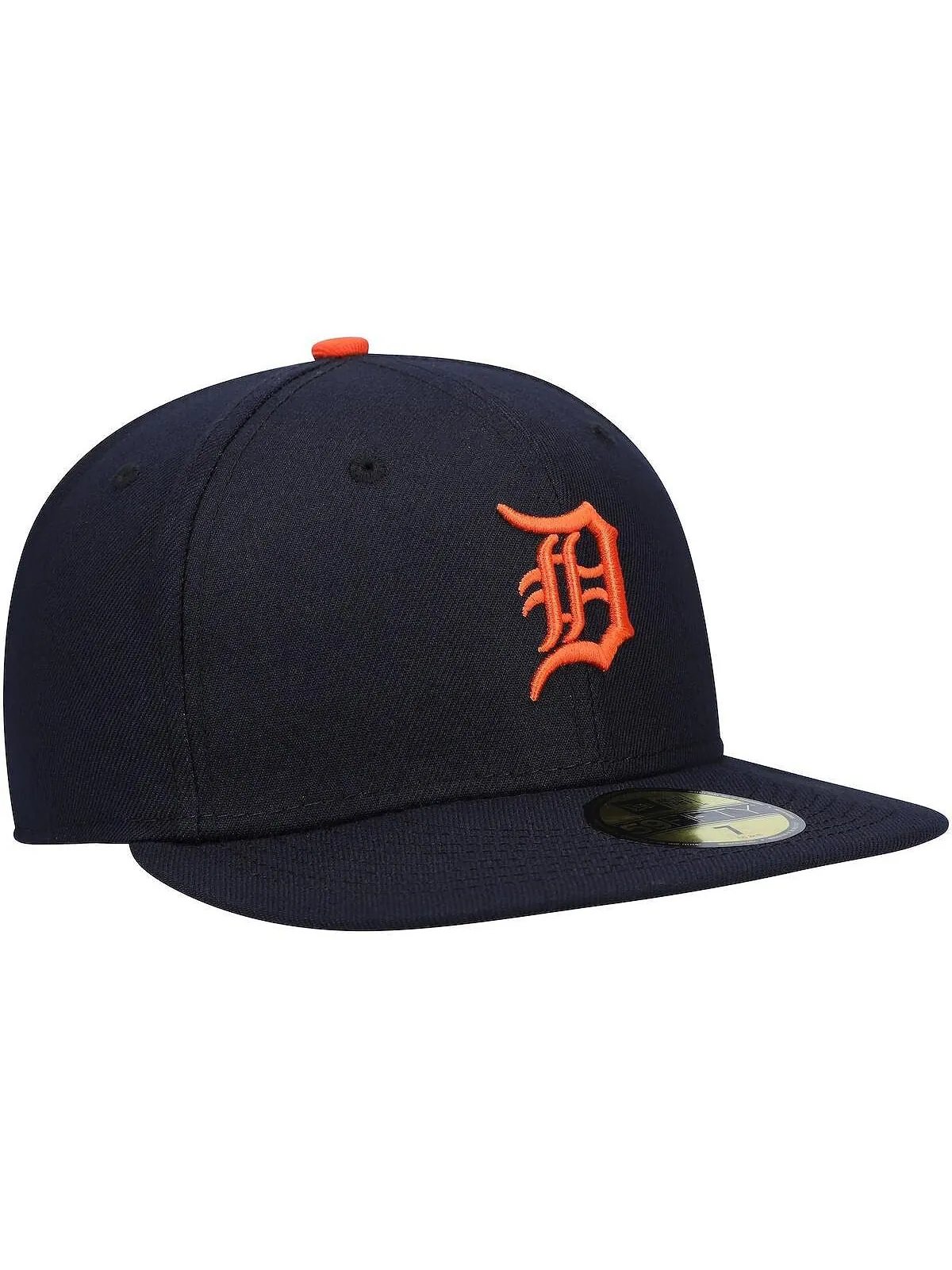 Мужская темно-синяя приталенная шляпа Detroit Tigers Authentic Collection On-Field Road 59FIFTY New — изображение 3 из 4