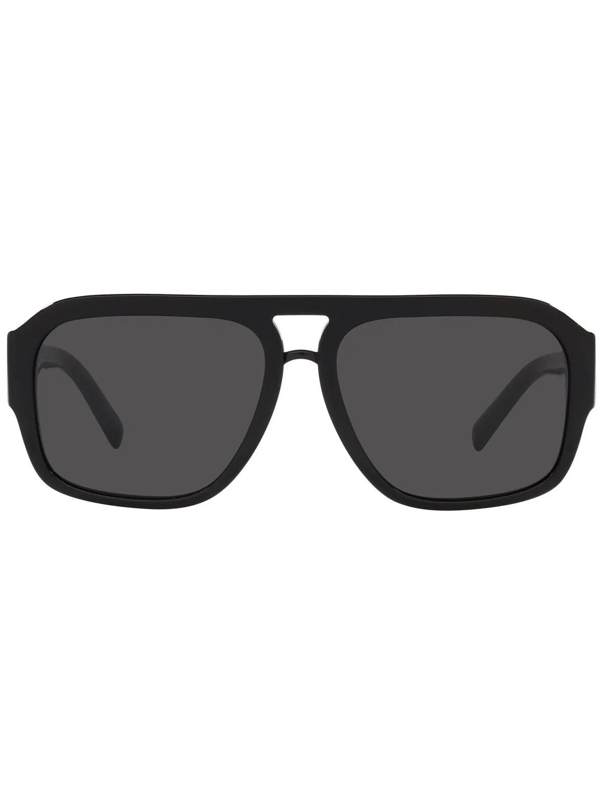 Мужские солнцезащитные очки с низкой перемычкой, dg4403f low bridge fit 58 Dolce & Gabbana — изображение 3 из 4, черный