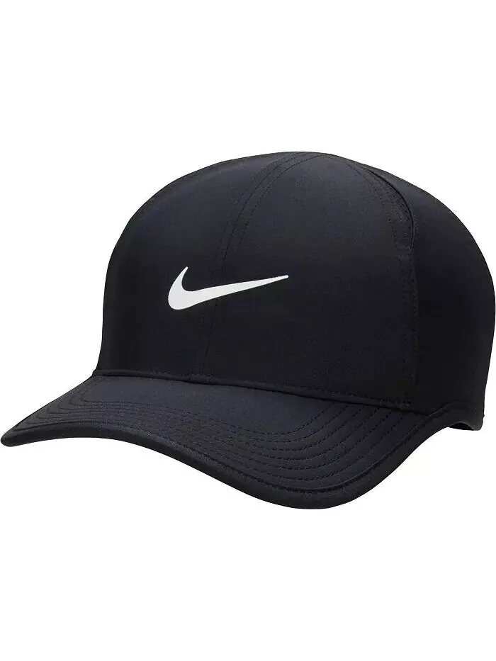Мужская и женская черная регулируемая шляпа Featherlight Club Performance Nike — изображение 1 из 2