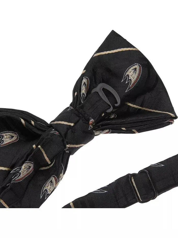 Мужской черный оксфордский галстук-бабочка Anaheim Ducks Eagles Wings — изображение 2 из 2