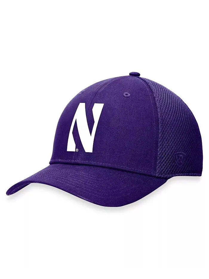 Мужская фиолетовая кепка Northwestern Wildcats Spacer Flex Top of the World — изображение 1 из 4