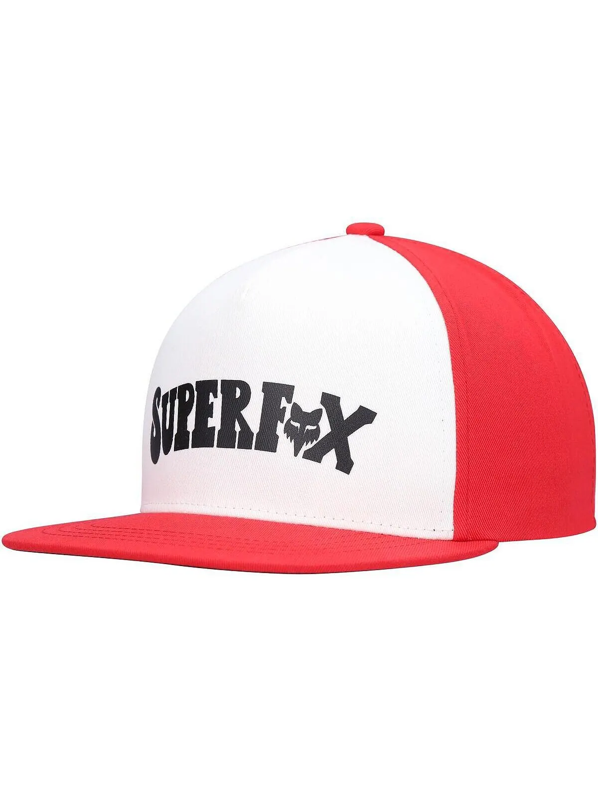Молодежная кепка Super Trik Snapback для мальчиков и девочек, белая, красная Fox
