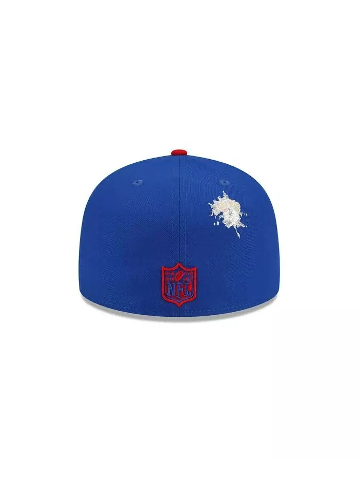 Мужская облегающая шляпа X Staple Royal, красная New York Giants Pigeon 59Fifty New Era — изображение 5 из 6