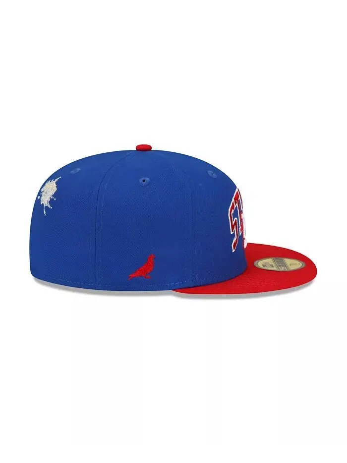 Мужская облегающая шляпа X Staple Royal, красная New York Giants Pigeon 59Fifty New Era — изображение 6 из 6