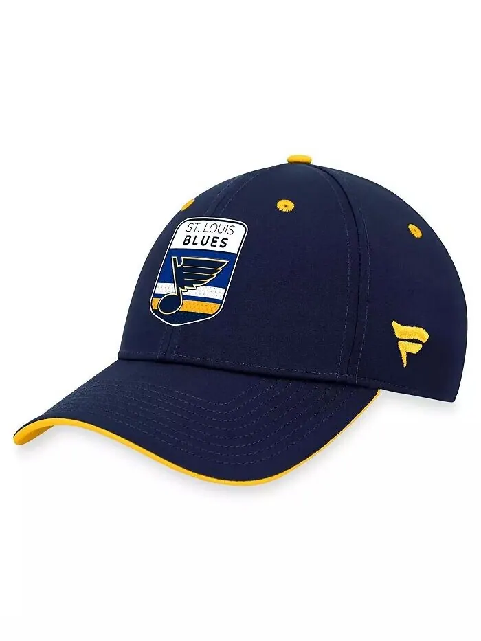Мужская темно-синяя кепка St. Louis Blues драфта НХЛ 2023 Flex Fanatics — изображение 1 из 1