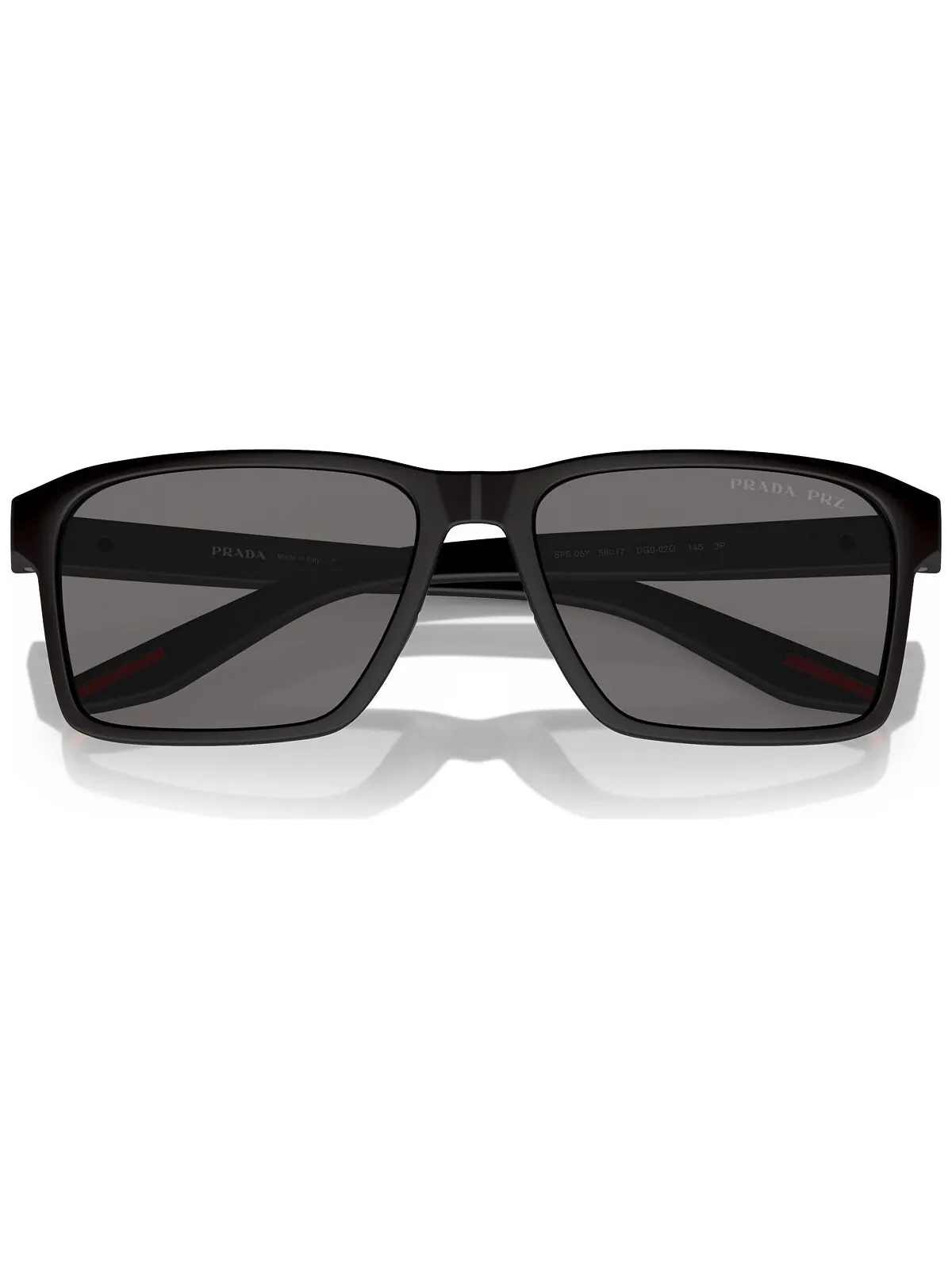 Мужские поляризованные солнцезащитные очки, PS 05YS PRADA LINEA ROSSA — изображение 5 из 6, черный