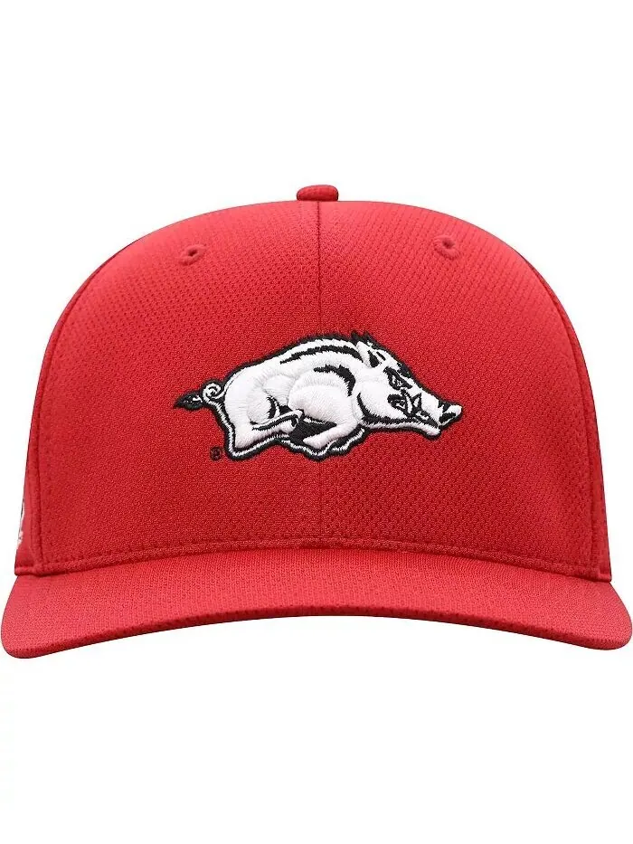 Мужская кепка с логотипом Cardinal Arkansas Razorbacks Reflex Top Of The World — изображение 2 из 4