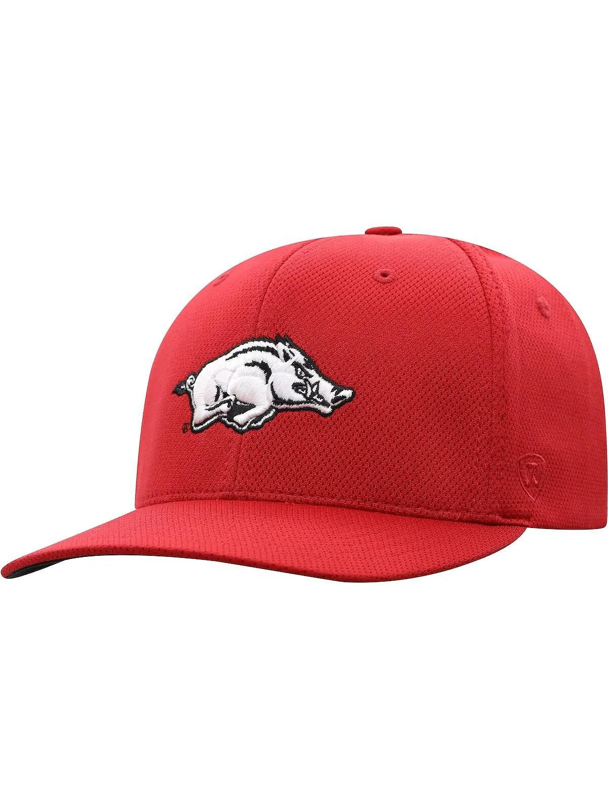 Мужская кепка с логотипом Cardinal Arkansas Razorbacks Reflex Top of the World — изображение 1 из 4, красный