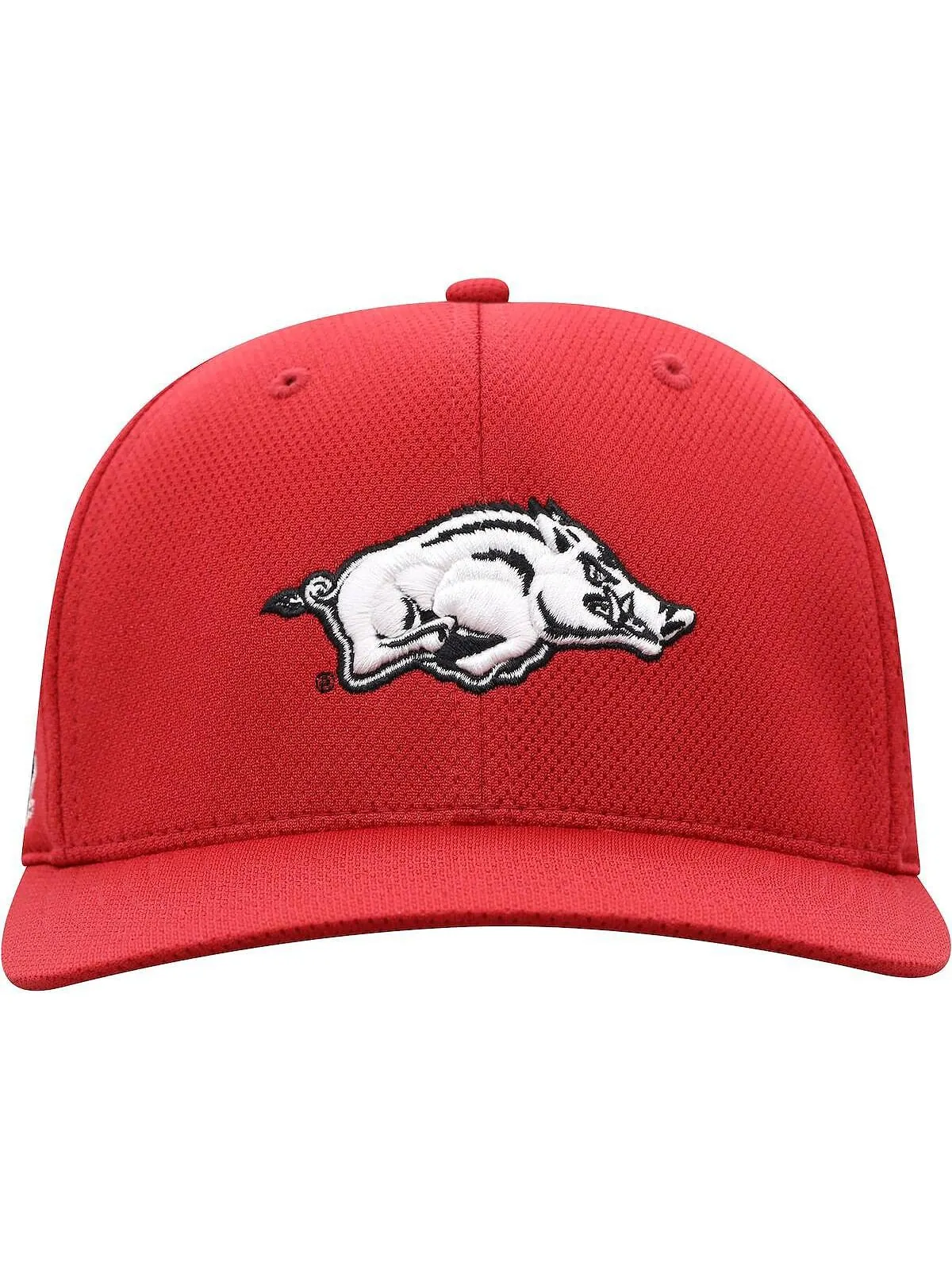 Мужская кепка с логотипом Cardinal Arkansas Razorbacks Reflex Top of the World — изображение 2 из 4, красный