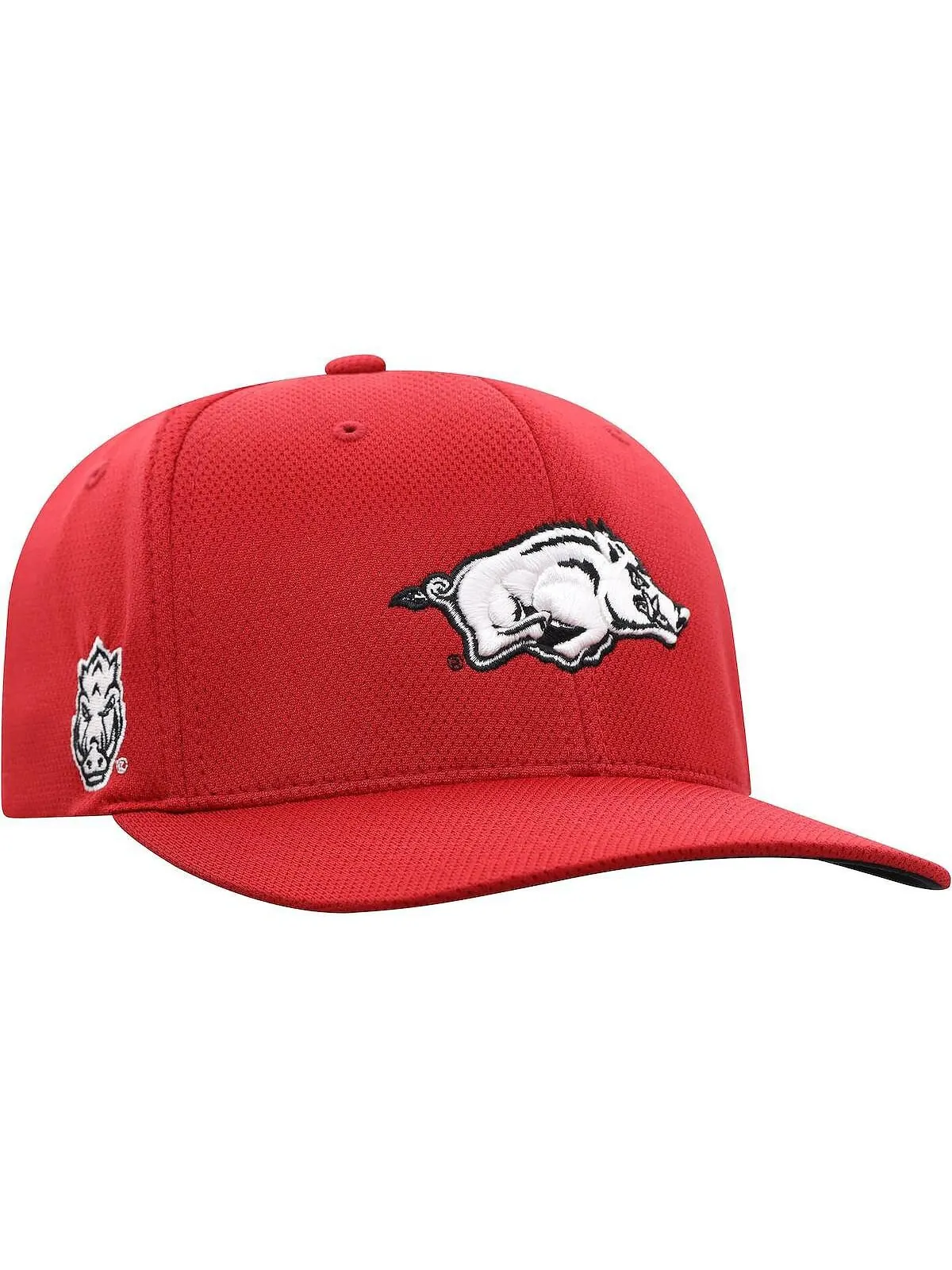 Мужская кепка с логотипом Cardinal Arkansas Razorbacks Reflex Top of the World — изображение 3 из 4, красный