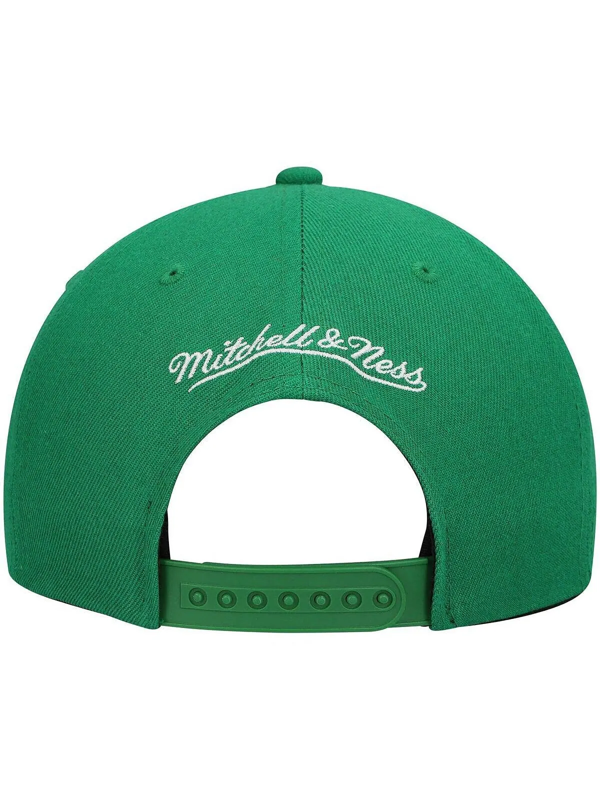 Мужская зеленая кепка Snapback Dallas Mavericks Hardwood Classics Team Ground 2.0 Mitchell & Ness — изображение 4 из 4