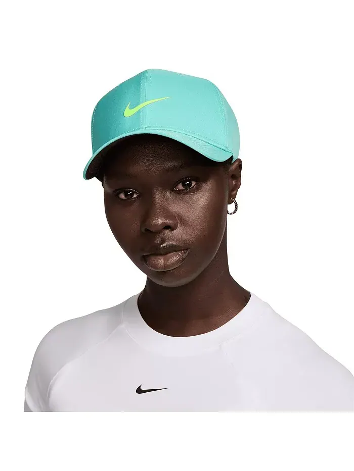 Мужская регулируемая кепка Performance цвета морской волны Rise Nike — изображение 1 из 2