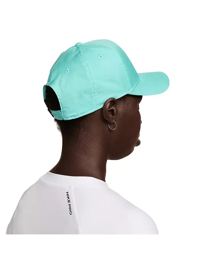 Мужская регулируемая кепка Performance цвета морской волны Rise Nike — изображение 2 из 2