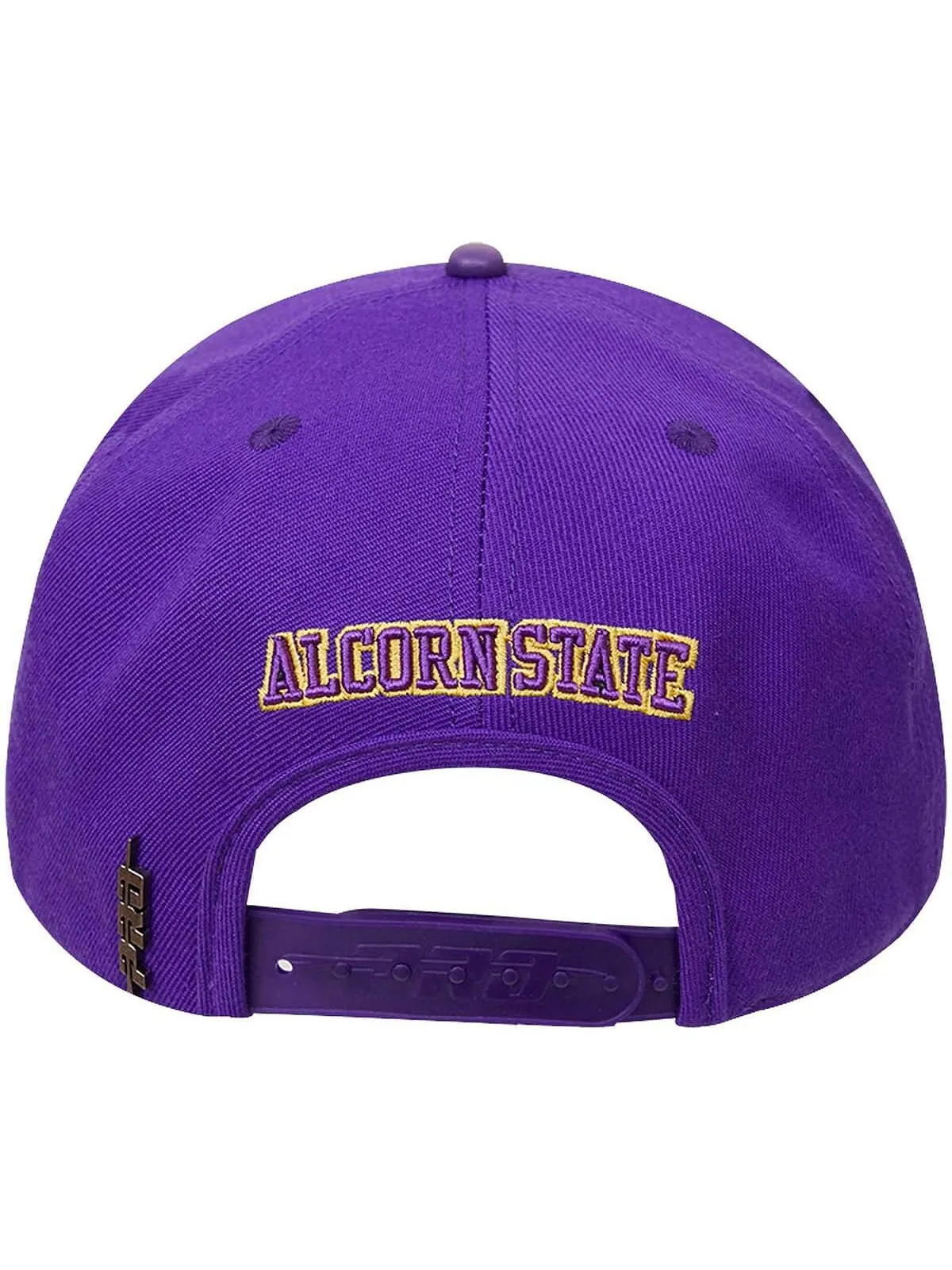 Мужская фиолетовая кепка с логотипом Alcorn State Braves Evergreen Primary Snapback Pro Standard — изображение 3 из 3