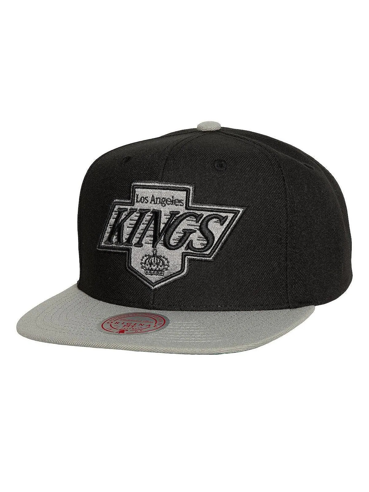 Мужская черная кепка Snapback Los Angeles Kings Core Team Ground 2.0 Mitchell & Ness — изображение 1 из 3, черный