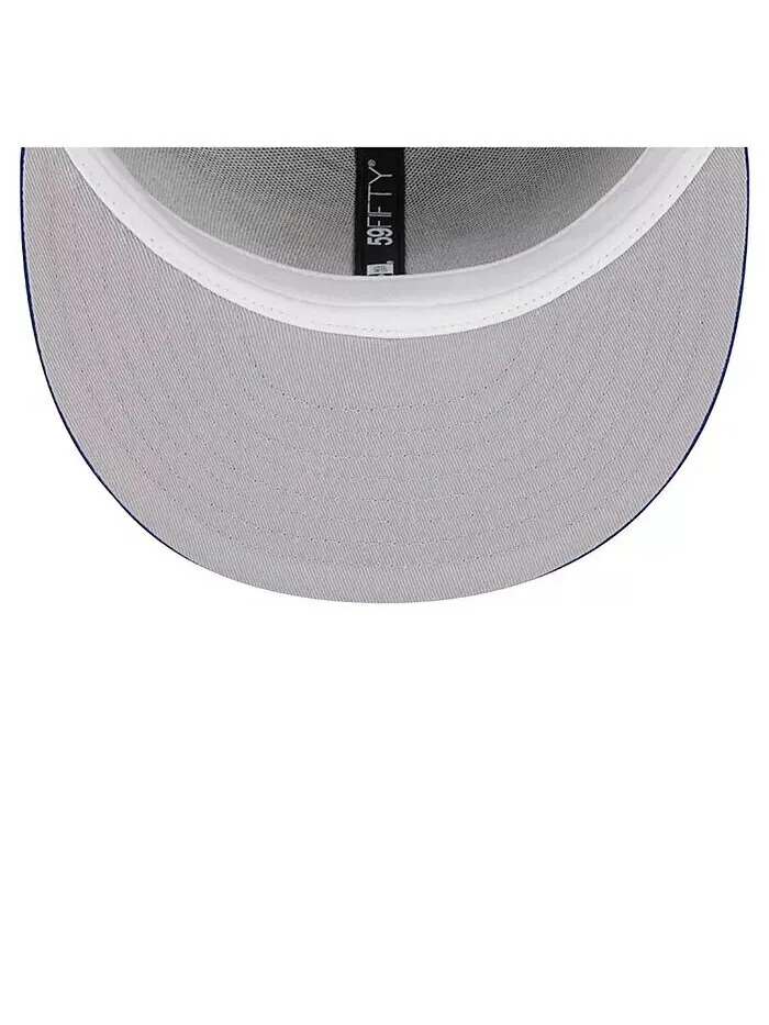 Мужская шляпа Royal Kansas Jayhawks Evergreen 59FIFTY Fitted New Era — изображение 5 из 8