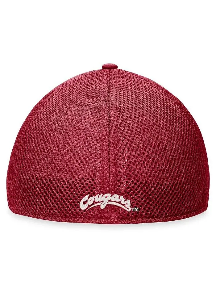 Мужская темно-красная бейсболка Washington State Cougars Spacer Flex Top of the World — изображение 2 из 4