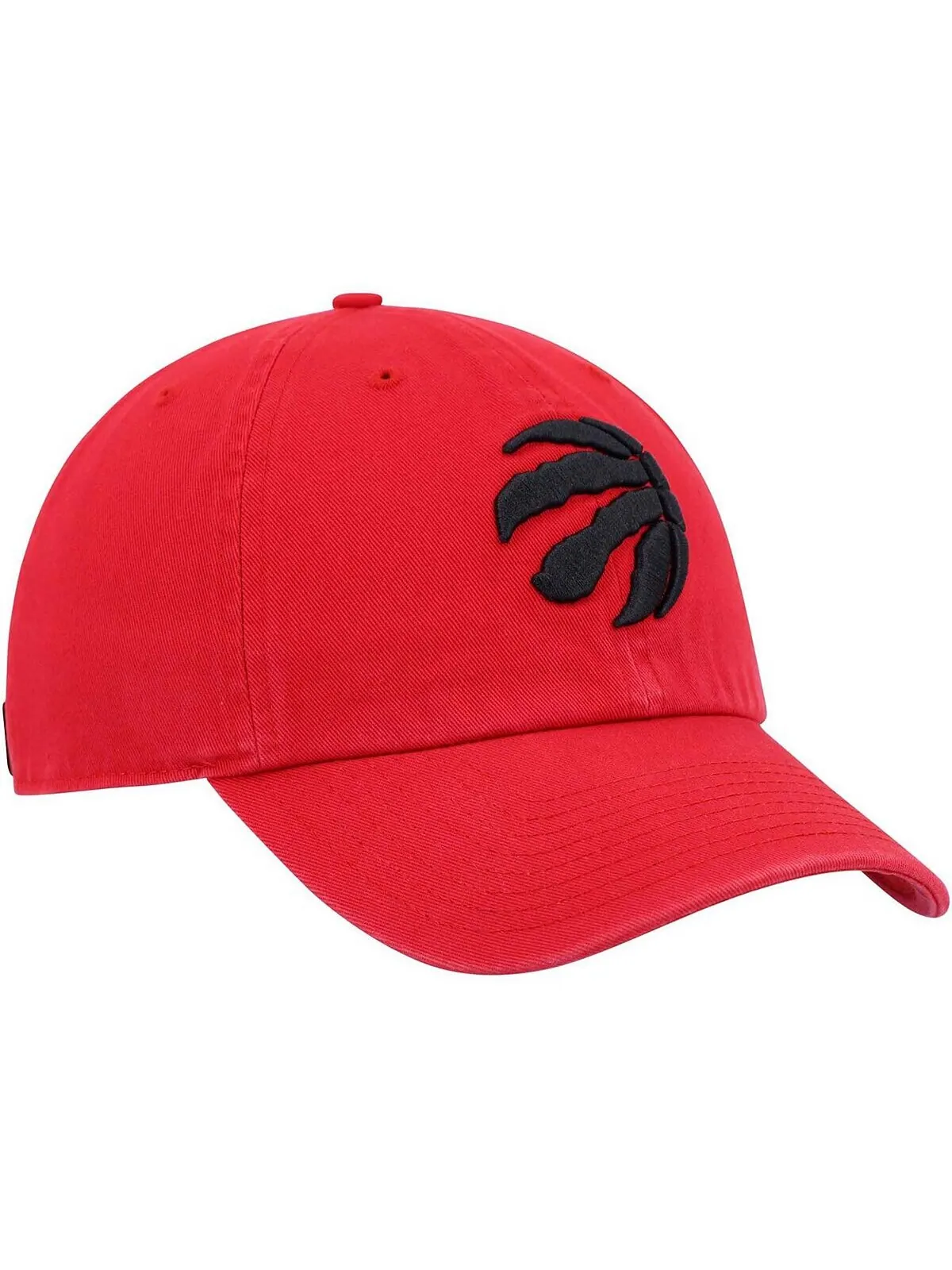 Мужская красная регулируемая кепка Toronto Raptors Team Clean Up '47 Brand — изображение 3 из 4, красный