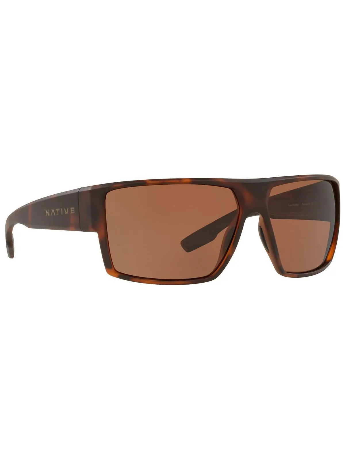 Мужские поляризованные солнцезащитные очки Native, XD9013 64 Native Eyewear — изображение 3 из 6, коричневый