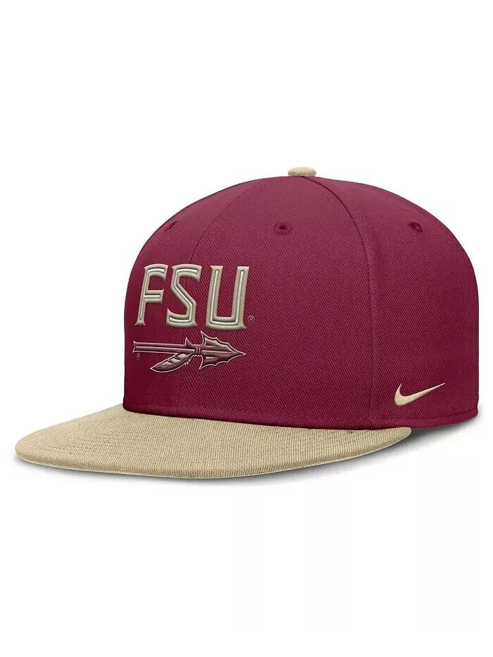 Мужская двухцветная шляпа Primetime Performance Garnet/Gold Florida State Seminoles Nike