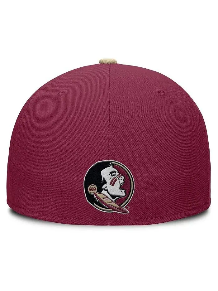 Мужская двухцветная шляпа Primetime Performance Garnet/Gold Florida State Seminoles Nike — изображение 2 из 4