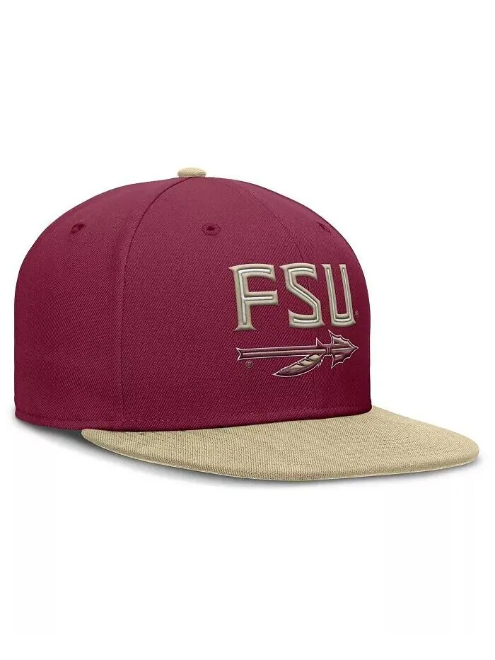 Мужская двухцветная шляпа Primetime Performance Garnet/Gold Florida State Seminoles Nike — изображение 3 из 4