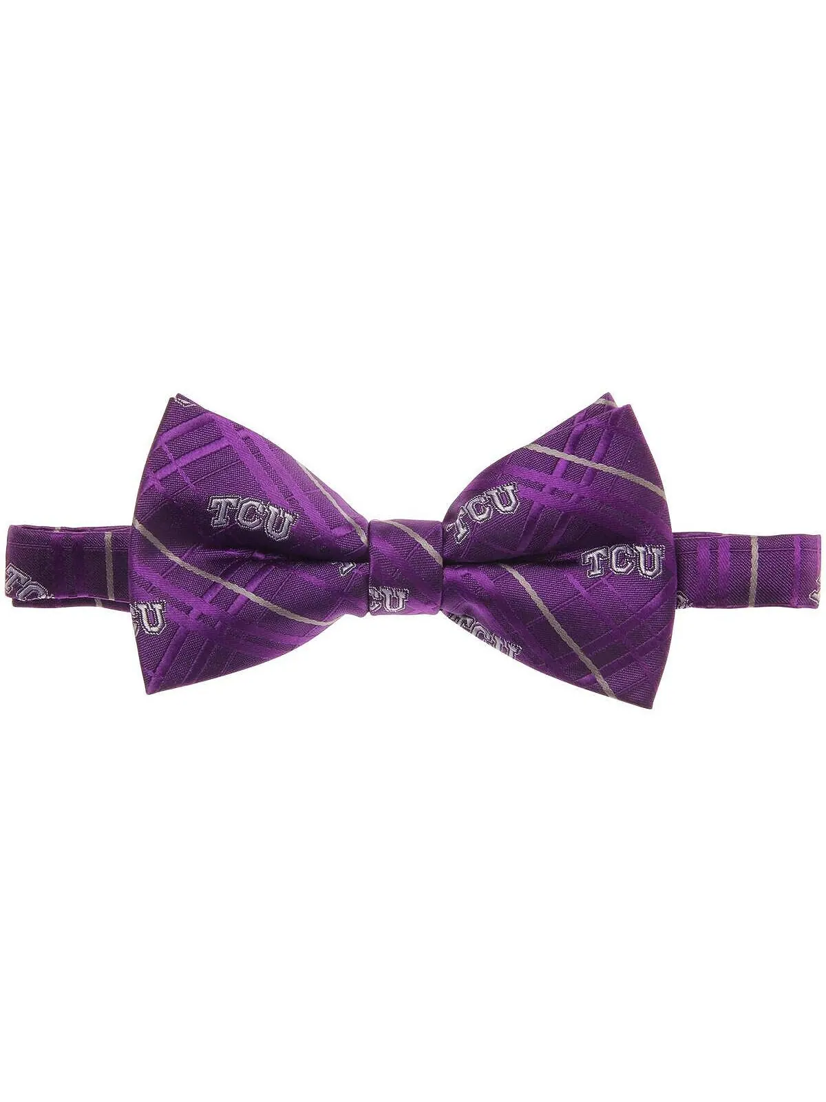 Мужской фиолетовый оксфордский галстук-бабочка TCU Horned Frogs Eagles Wings — изображение 1 из 2