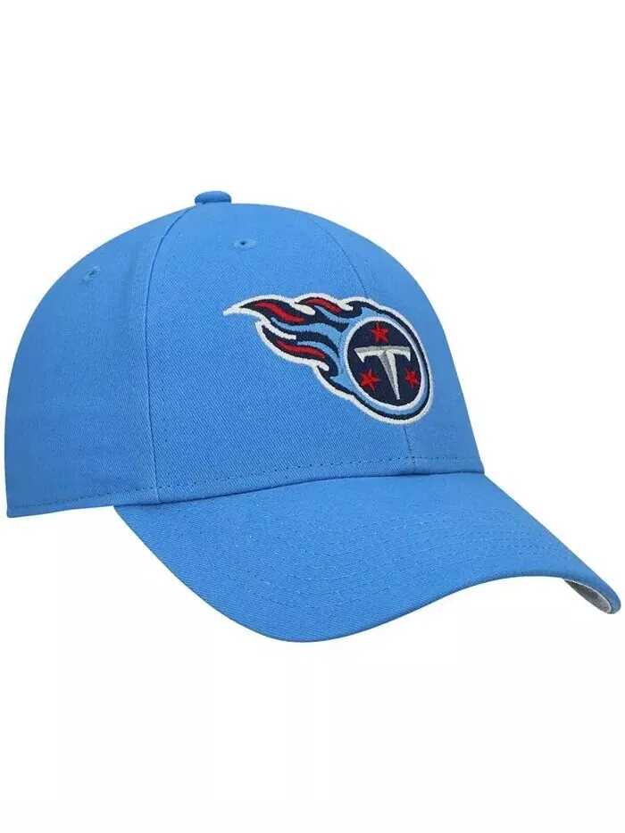 Мальчики светло-голубой Tennessee Titans Basic Secondary MVP регулируемая кепка '47 Brand — изображение 3 из 4