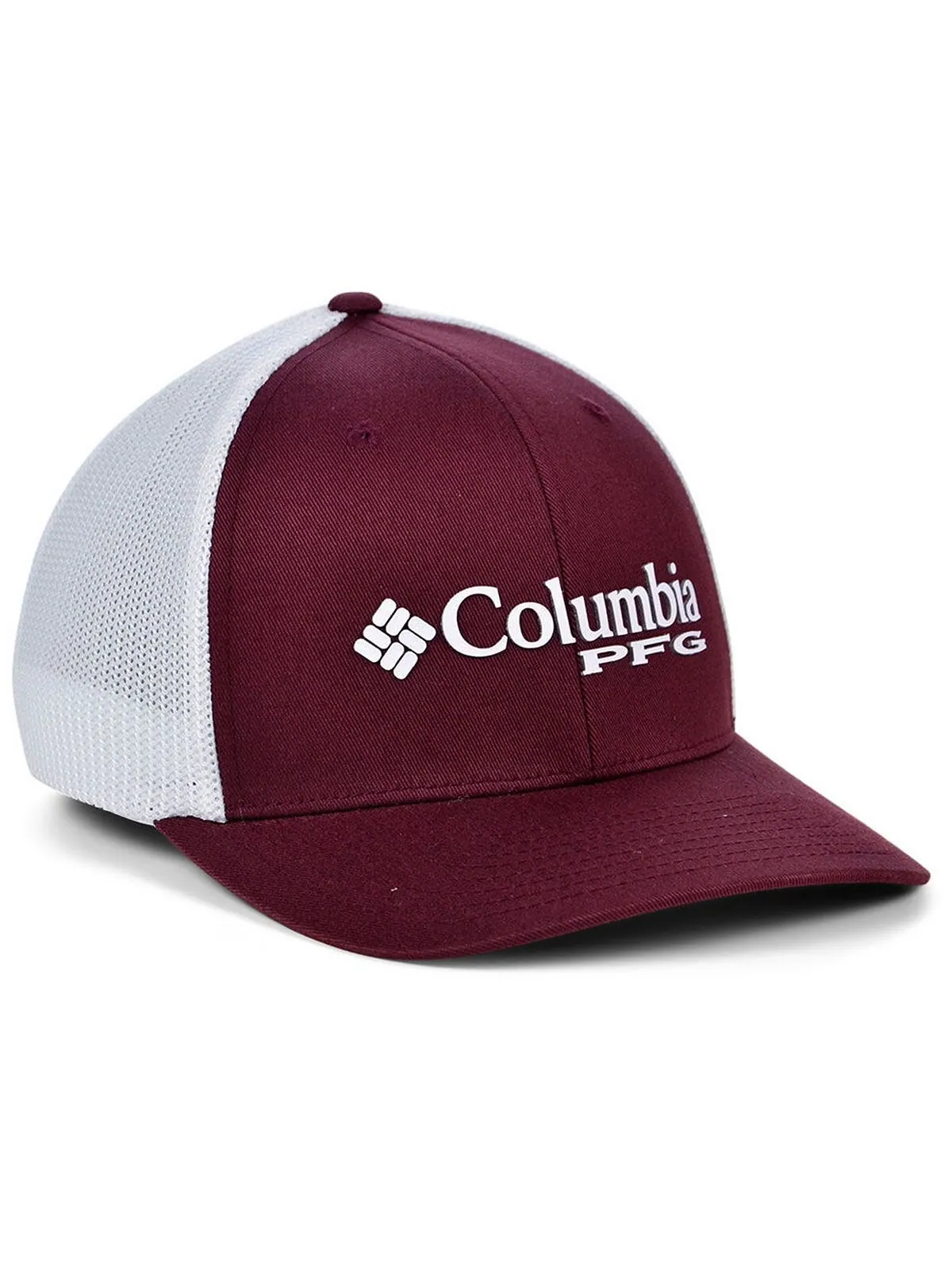 Эластичная кепка Texas A&M Aggies PFG Columbia — изображение 2 из 3, белый