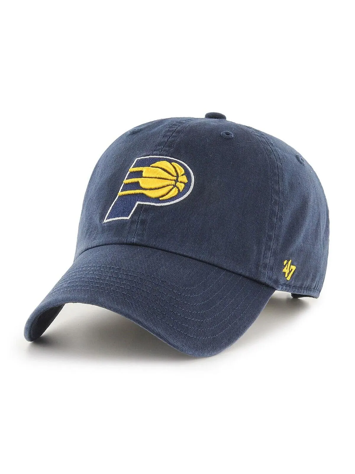 Мужская темно-синяя регулируемая кепка с логотипом команды Indiana Pacers Team '47 Brand — изображение 1 из 1, темно-синий