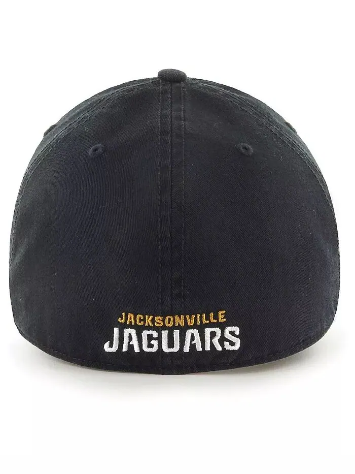 Мужская черная бейсболка с логотипом Jacksonville Jaguars Franchise '47 Brand — изображение 2 из 2