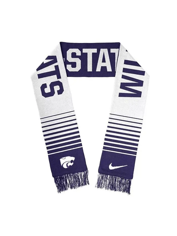 Мужской и женский шарф Kansas State Wildcats Rivalry Local Verbiage Nike