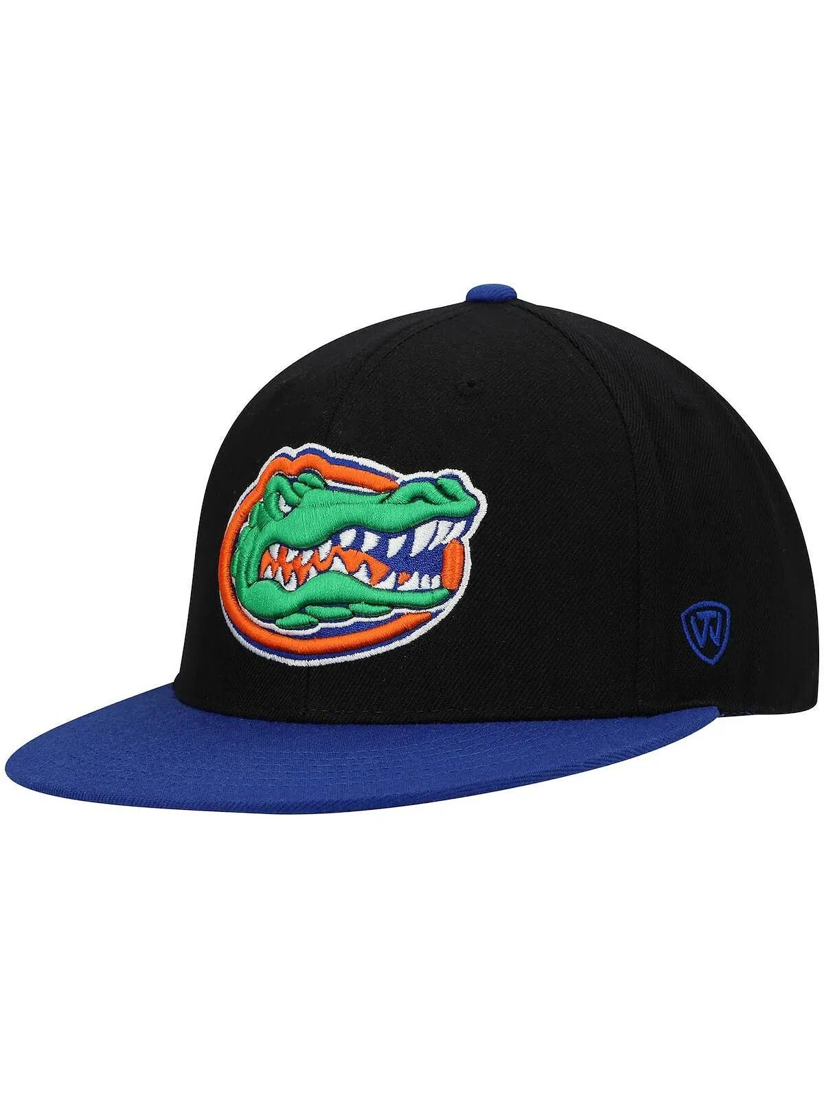 Мужская двухцветная приталенная шляпа черного цвета и цвета Royal Florida Gators Team Top of the — изображение 1 из 4, черный