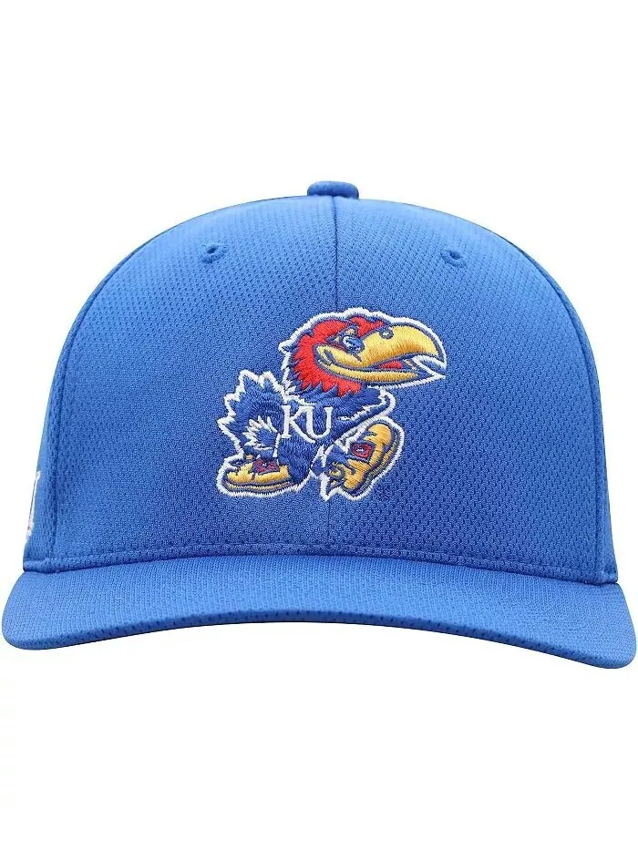 Мужская гибкая кепка с логотипом Royal Kansas Jayhawks Reflex Top Of The World — изображение 2 из 4