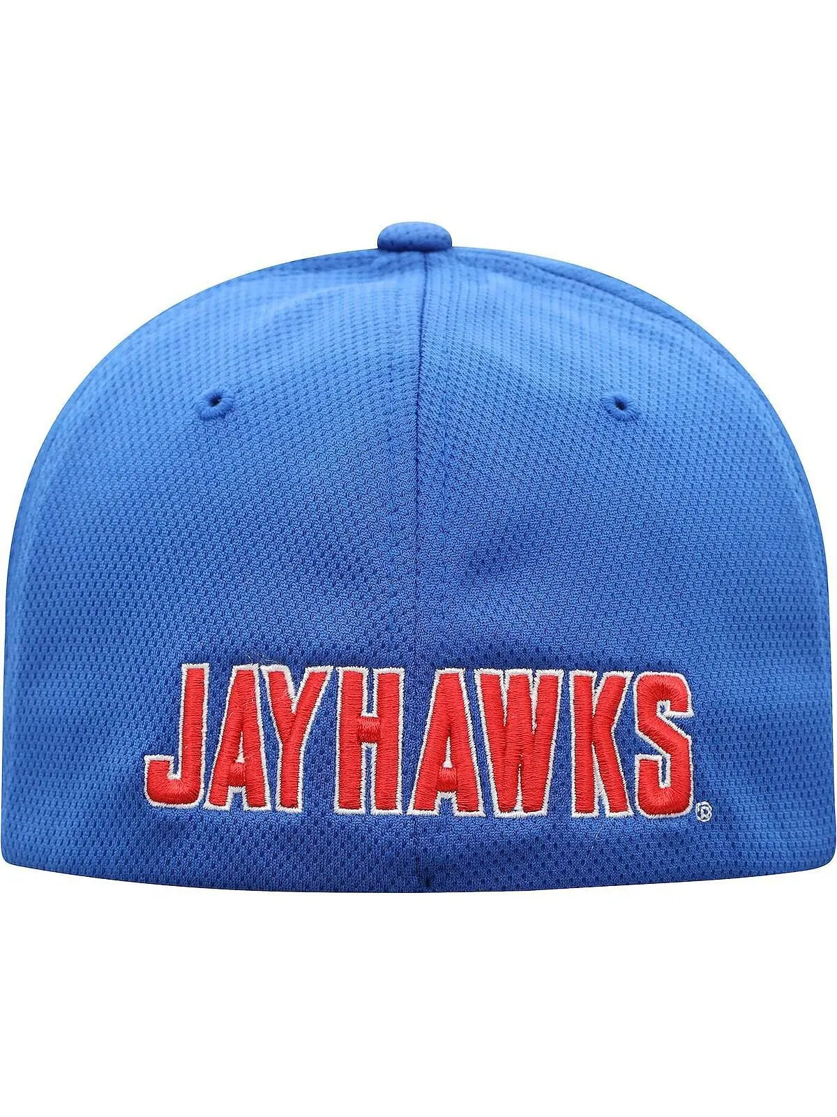 Мужская гибкая кепка с логотипом Royal Kansas Jayhawks Reflex Top of the World — изображение 4 из 4, королевский