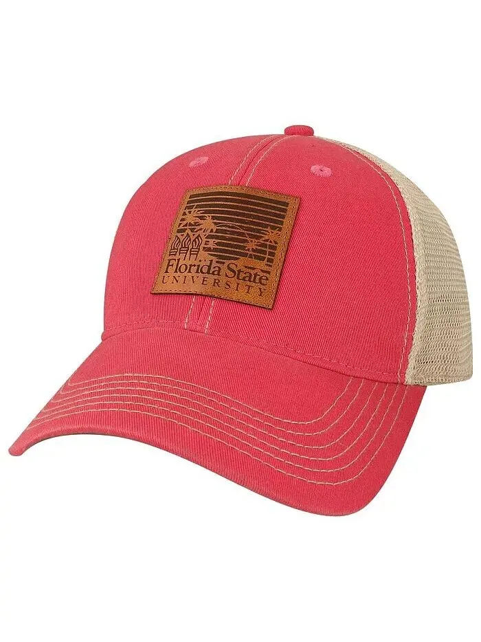 Мужская розовая регулируемая шляпа Snapback Snapback для пляжного клуба Palms штата Флорида League — изображение 1 из 3