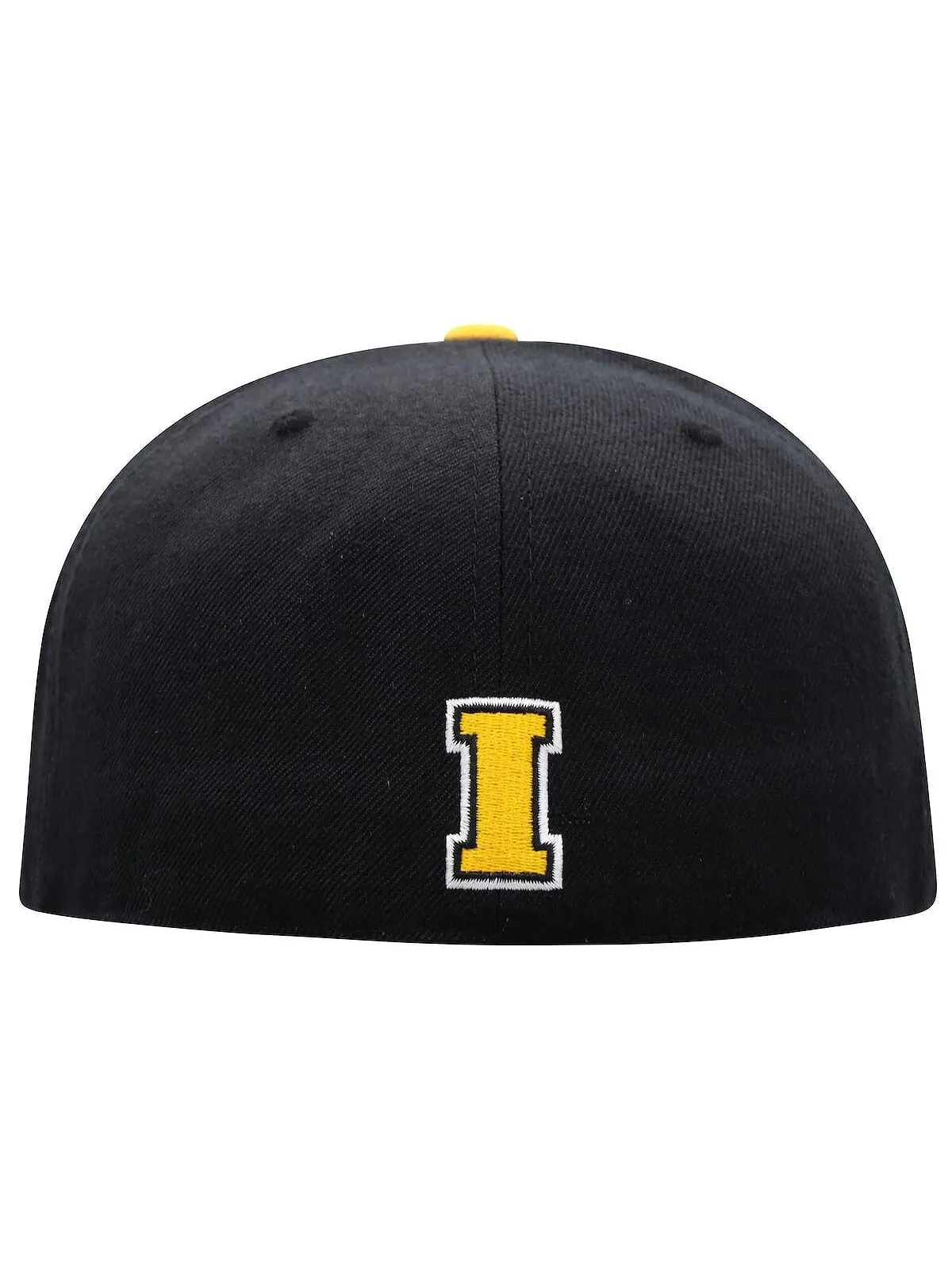Мужская двухцветная приталенная шляпа черного и золотого цвета Iowa Hawkeyes Team Color Top of the — изображение 4 из 4