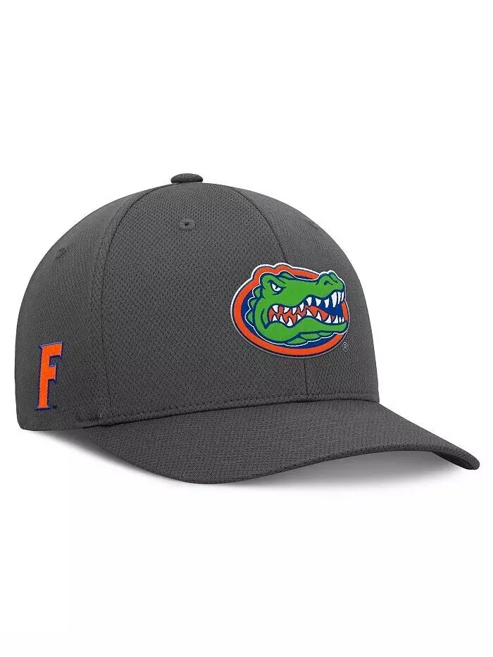 Мужская темно-серая бейсболка Florida Gators Reflex Logo Flex Top of the World — изображение 1 из 4