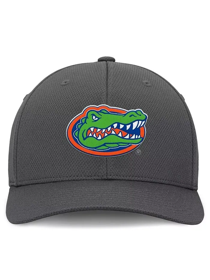 Мужская темно-серая бейсболка Florida Gators Reflex Logo Flex Top of the World — изображение 2 из 4